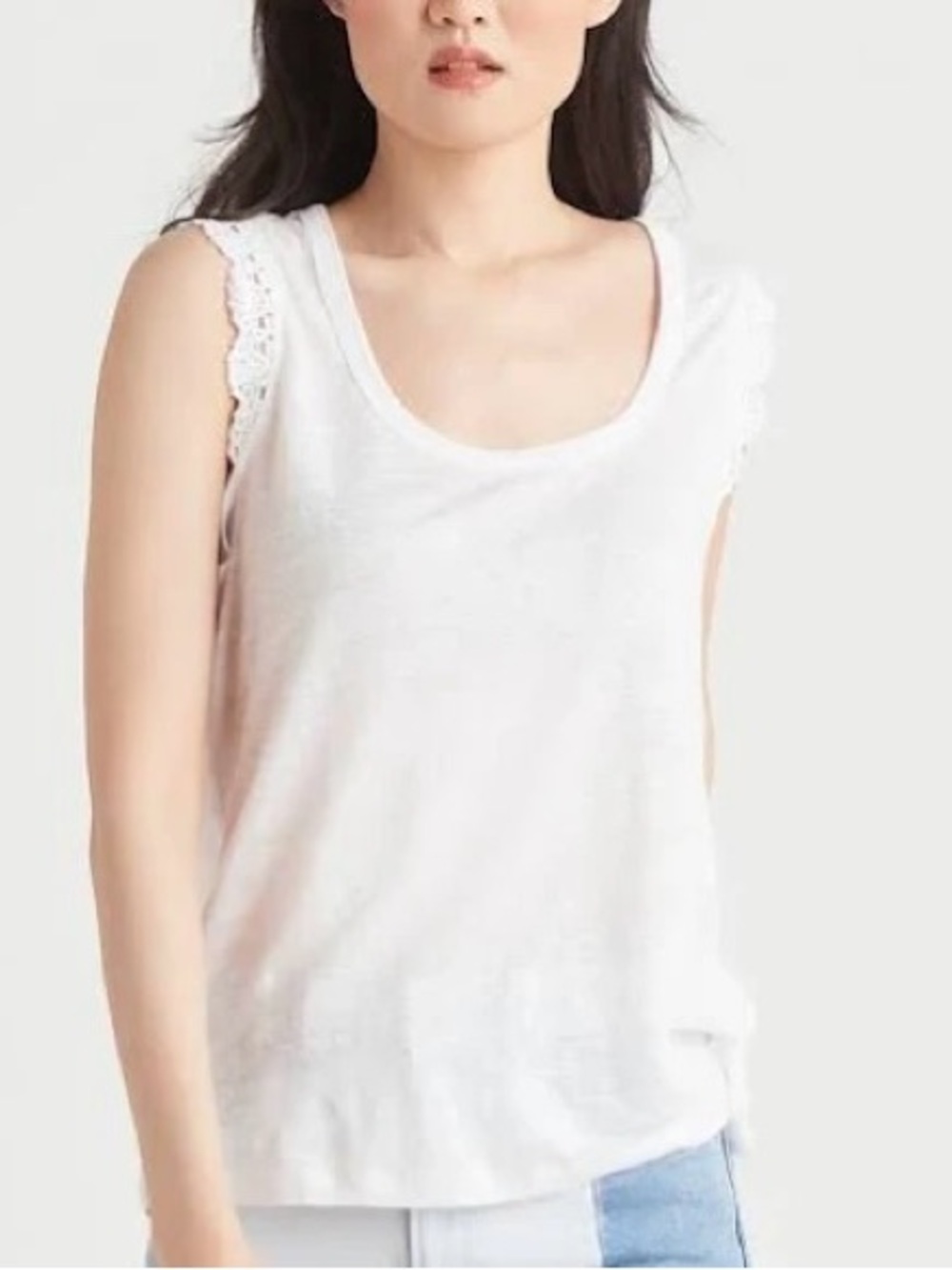 Dex crochet trim tank